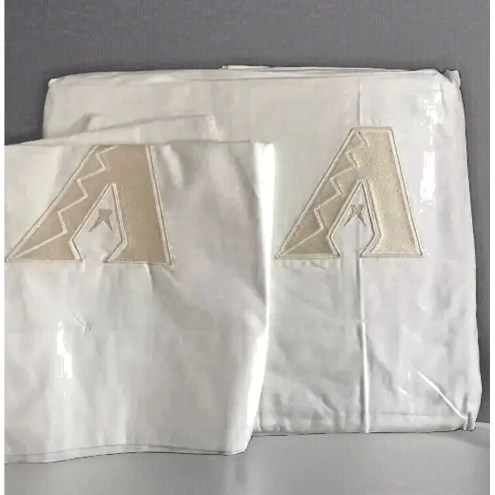 Pottery Barn Teen Arizona Diamondbacks MLB baseball TWIN XL sheet set‎ white PB
